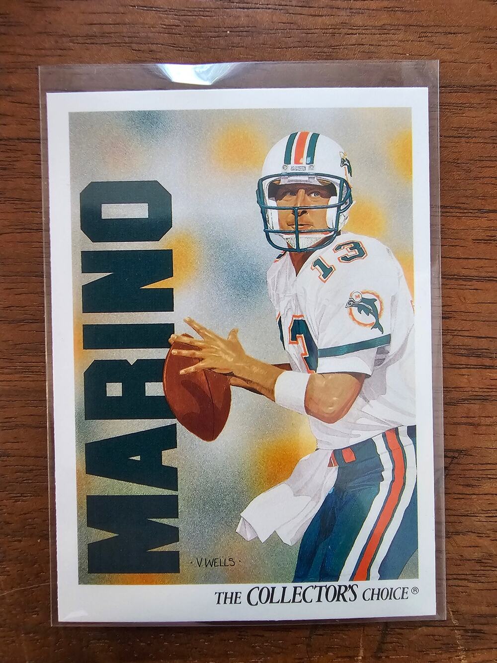 Dan Marino 1991 Upper Deck #83 Miami Dolphins Checklist - NFL - Fresh Pull